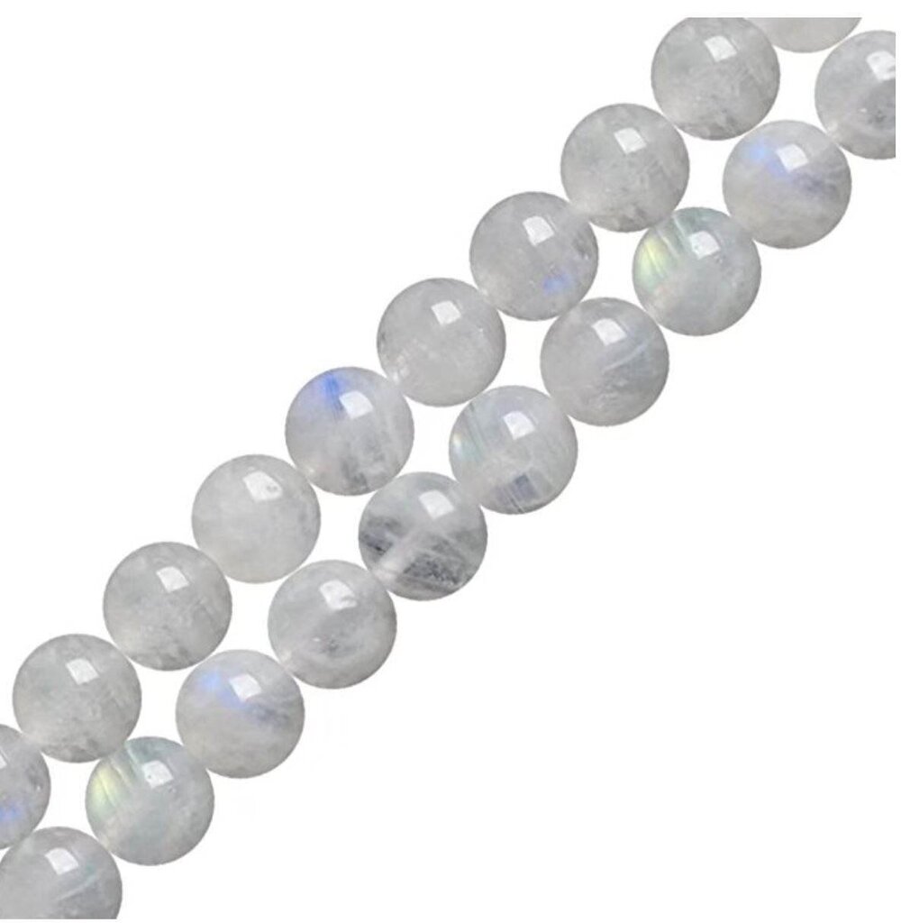 5715 1 Strand Adabele Natural Blue Flash Moonstone Healing Gemstone 6mm